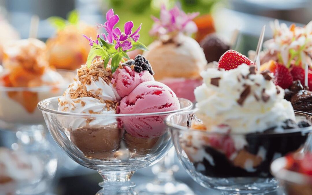 Coupes glacées originales pour épater vos invités : La révolution salée-sucrée dans vos desserts